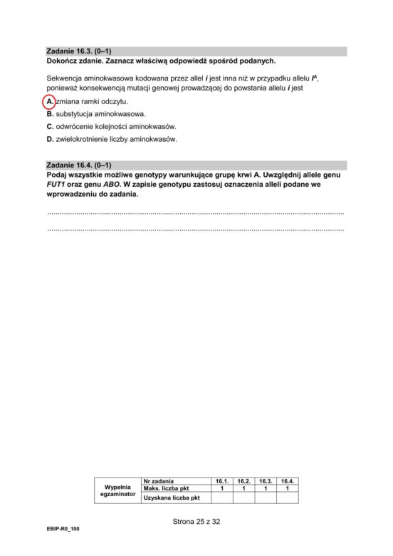 Matura 2025 biologia rozszerzona: ODPOWIEDZI do wszystkich zadań, gotowe rozwiązania matury z biologii rozszerzonej - Formuła 2015 [9.05.2025]	