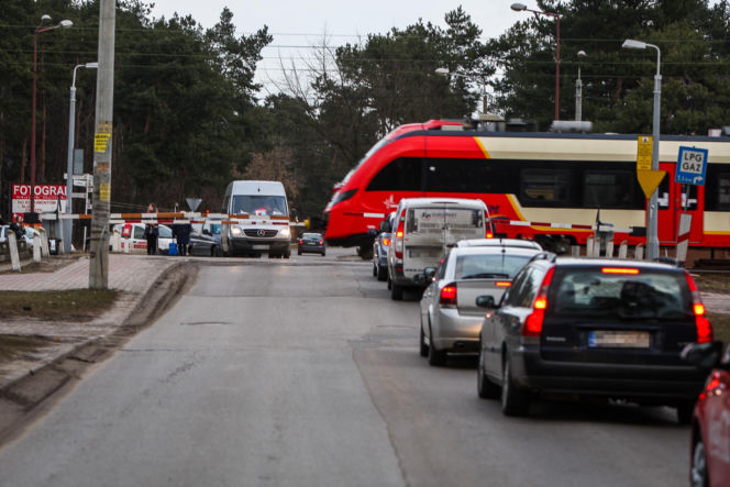 Pijany dróżnik pilnował rogatki!