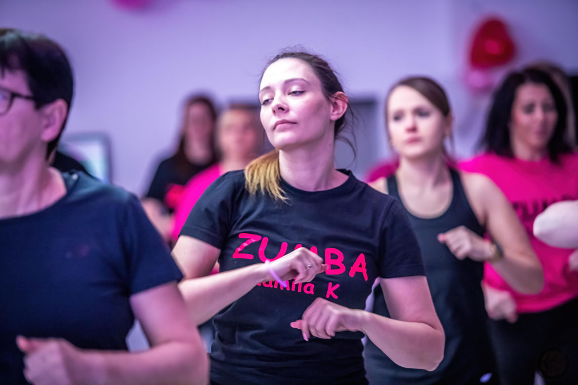 Impreza z okazji 10-lecia zumby Kamili K w Częstochowie