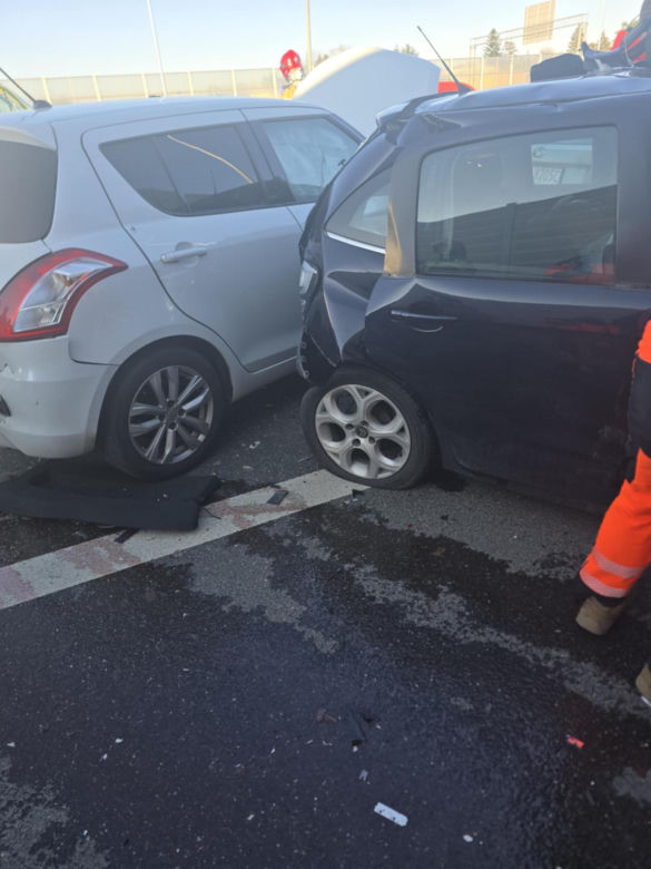 Groźny wypadek na wjeździe do Warszawy na S2