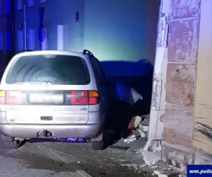 Wzięła samochód od rodziców i go rozbiła
