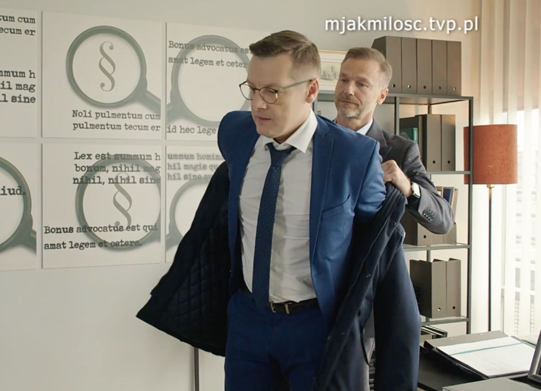 M jak miłość. Chory Piotrek odejdzie z kancelarii Andrzeja? Zduński dłużej nie wytrzyma szalonego tempa - WIDEO, ZDJĘCIA