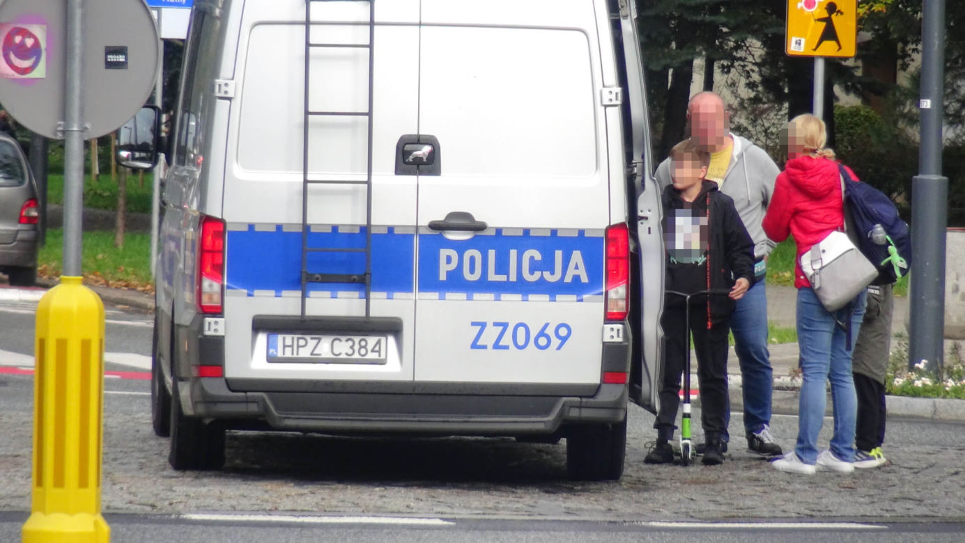 Autobus potrącił 10-latka na hulajnodze. O krok od tragedii
