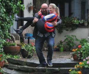 M jak miłość. Andrzejek (Tomasz Oświeciński), Marzenka (Olga Szomańska)