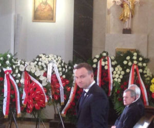 POGRZEB Andrzeja Urbańskiego. Andrzej Duda na pogrzebie
