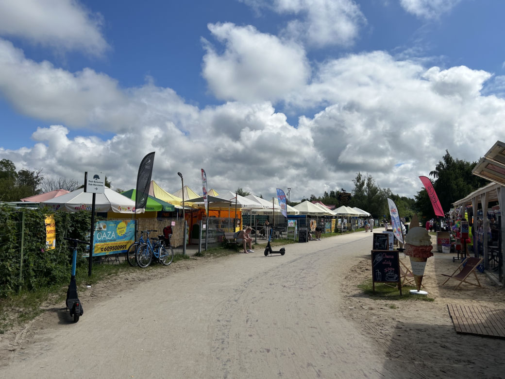 Plaża w Kołobrzegu