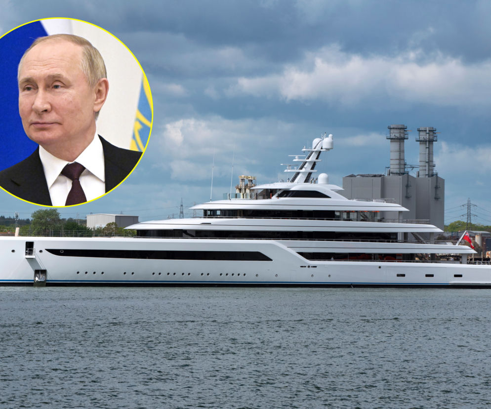 Oto superjacht Putina! Ten luksus poraza