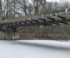Tak teraz wygląda dawny most kolejowy na Czyżkówku. Kiedyś jeździły tędy pociągi