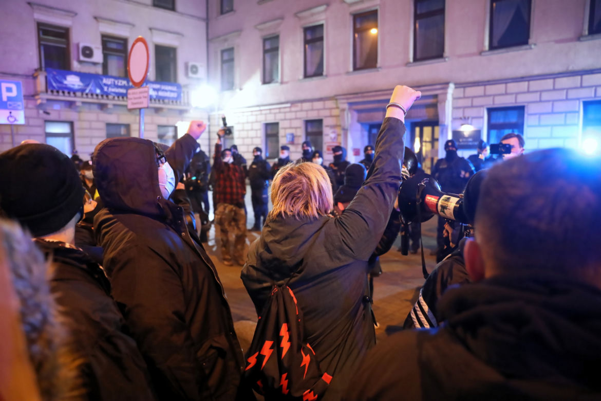 Manifestacja wsparcia dla Adama Bodnara w Warszawie