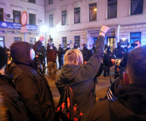 Manifestacja wsparcia dla Adama Bodnara w Warszawie