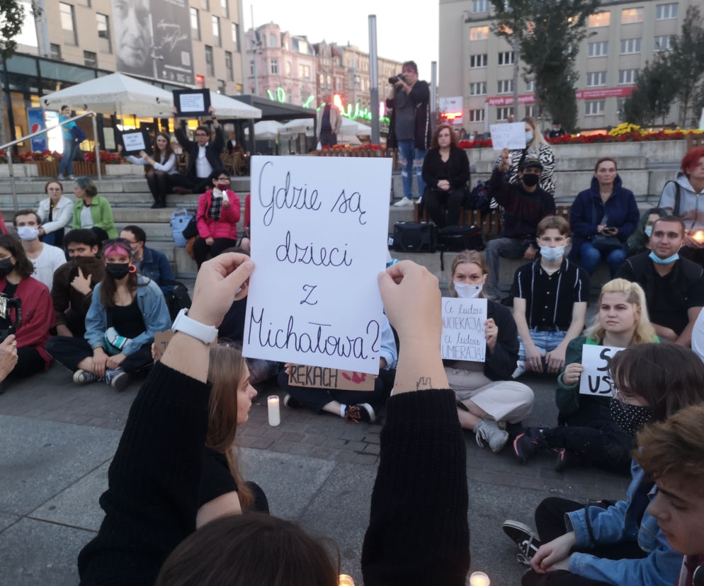Protest w Katowicach