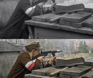 Powstanie Warszawskie 1944r. Koloryzacja fotografii powstańczej