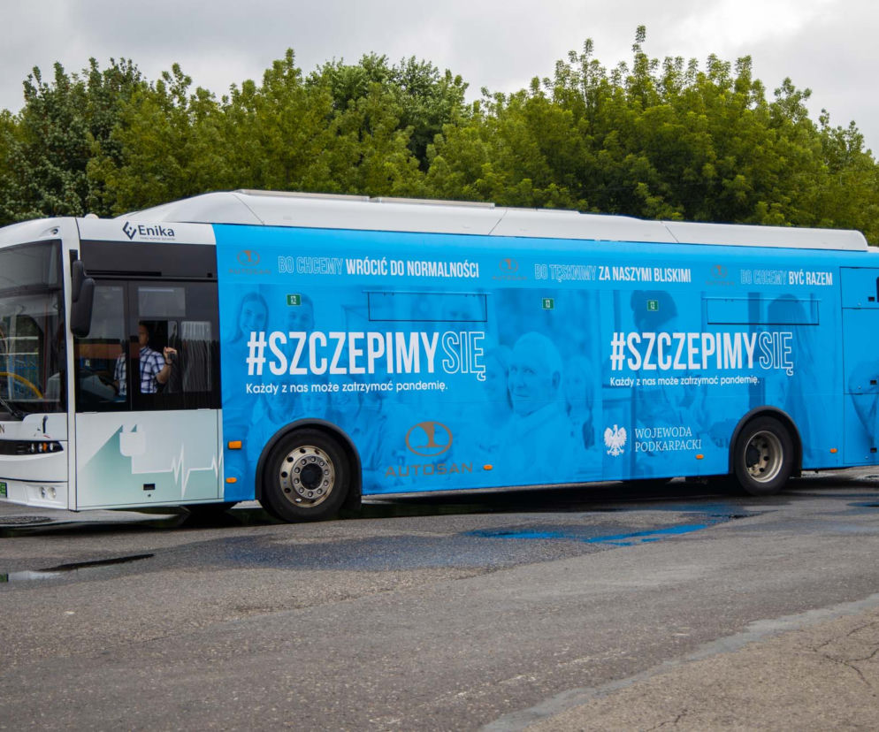 PODKARPACIE: Szczepionkobus odwiedza kolejne miejscowości 