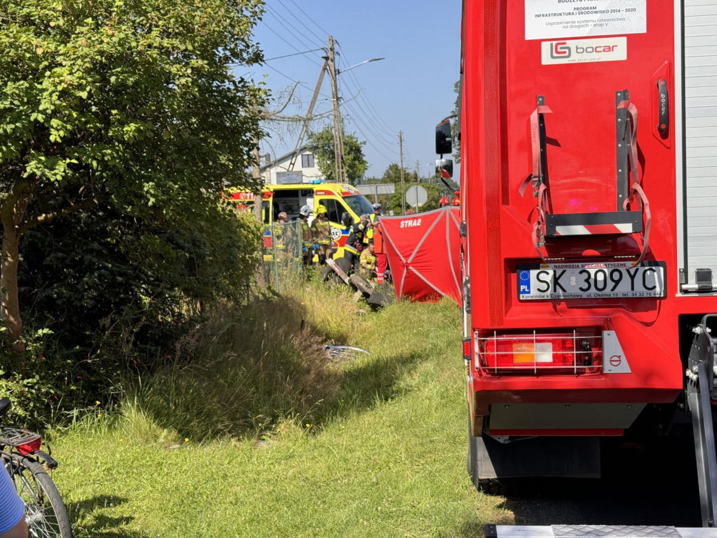 Kierowca uderzył w 13-letniego rowerzystę. "Chłopiec jest w stanie krytycznym"