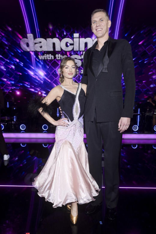 Cezary Trybański i Izabela Skierska