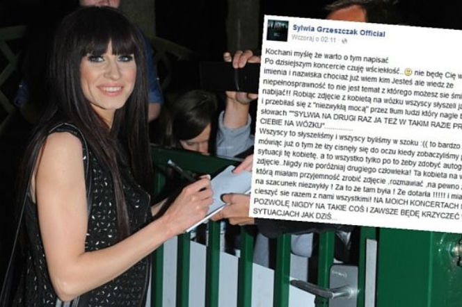 Sylwia Grzeszczak hejtuje fankę. Czy słusznie?