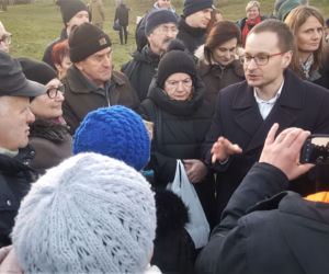 Konflikt w temacie Wybiegu Dla Psów - spotkanie w terenie
