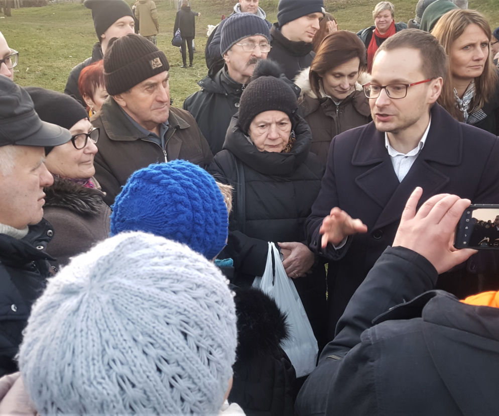 Konflikt w temacie Wybiegu Dla Psów - spotkanie w terenie