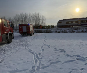 Maszynista zgłosił brak fragmentu szyny