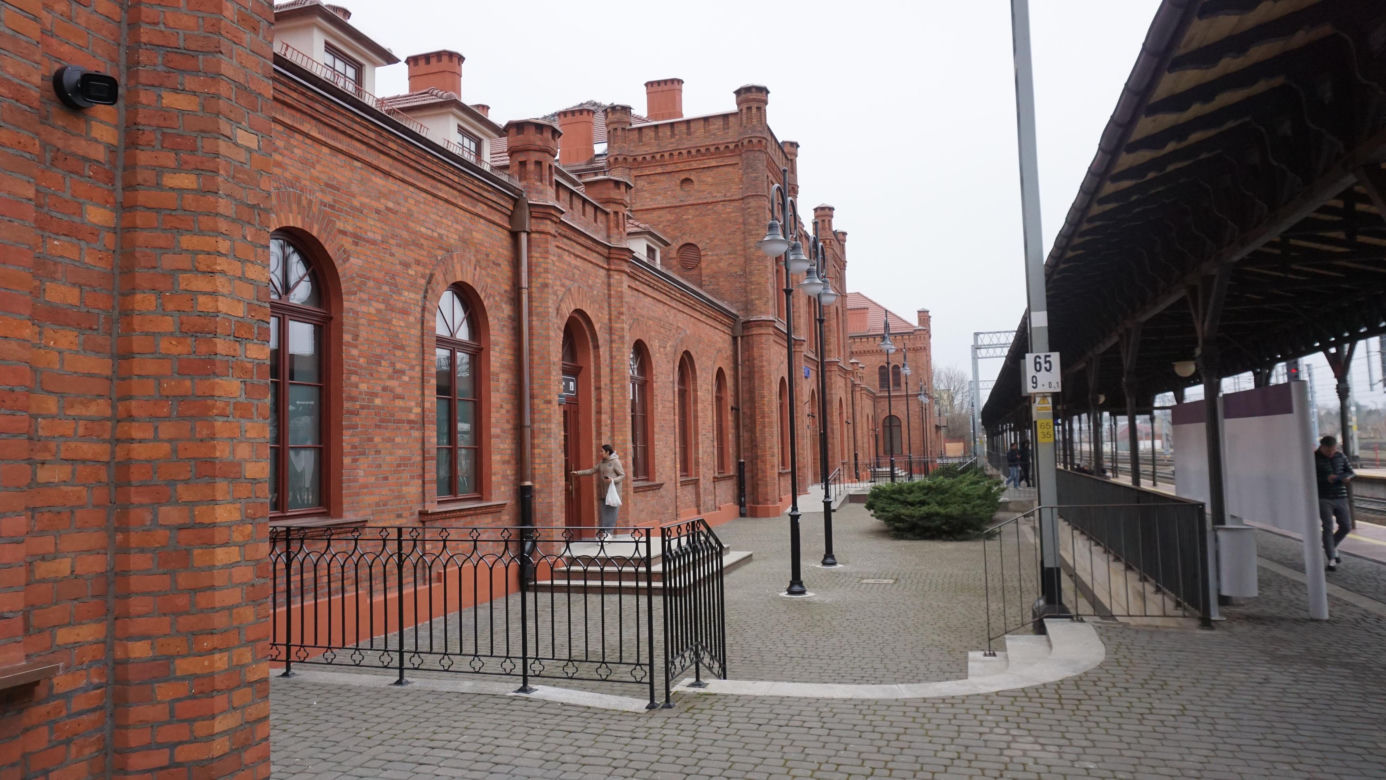 Dworzec w Skierniewicach po modernizacji