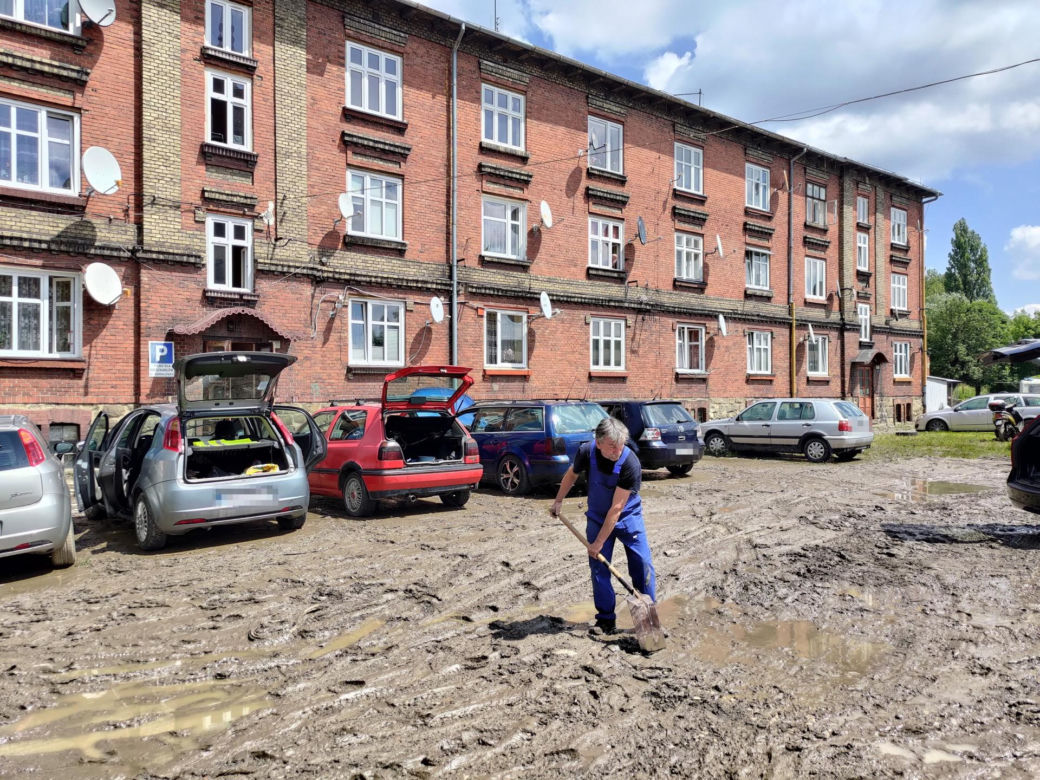 Największe zniszczenia w Bielsko-Białej