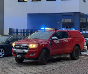 Przyniósł kopertę z białym proszkiem do komisariatu w centrum Warszawy