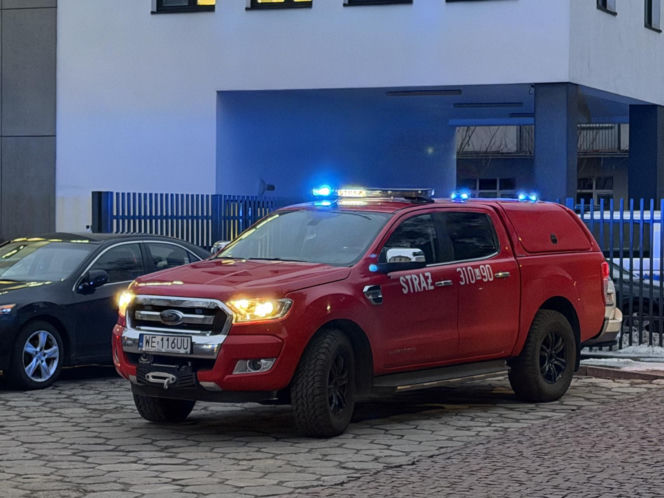 Przyniósł kopertę z białym proszkiem do komisariatu w centrum Warszawy