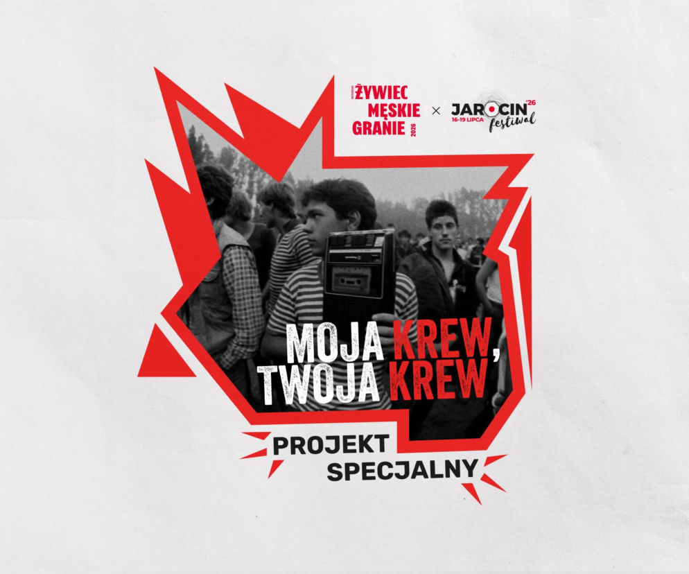 „MOJA KREW, TWOJA KREW: MG X JAROCIN” - PROJEKT SPECJALNY NA JAROCIN FESTIWAL 2026 I ŻYWIEC MĘSKIE GRANIE 2026