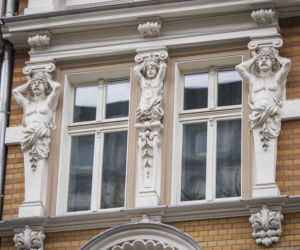 Wyremontowane kamienice przy ulicy Mierniczej