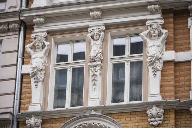 Wyremontowane kamienice przy ulicy Mierniczej