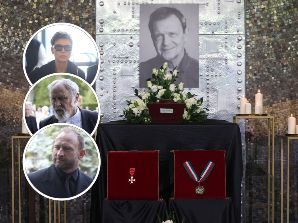 Pogrzeb Jana Frycza. Tłum gwiazd żegna i oddaje hołd polskiemu aktorowi