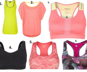 Modne t-shirty i topy na zumbę