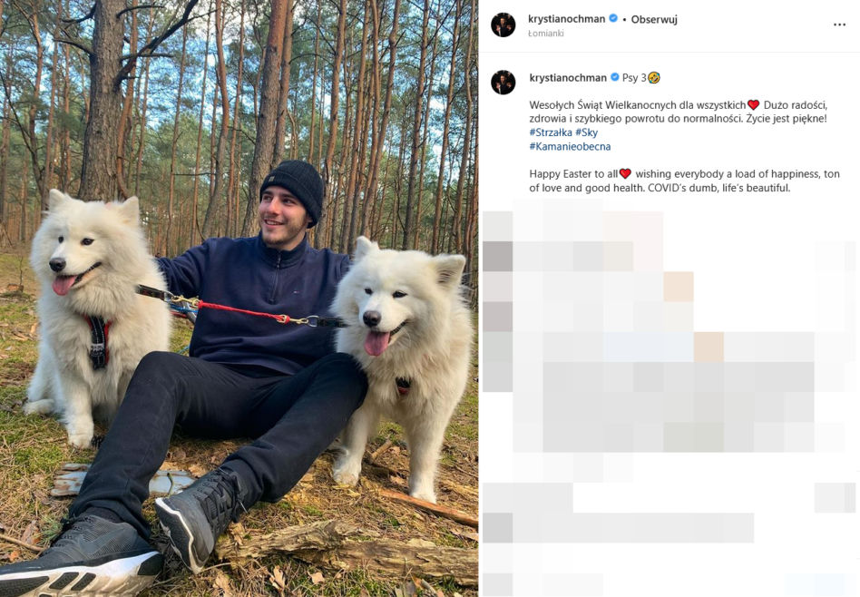Krystian Ochman nie ma dziewczyny