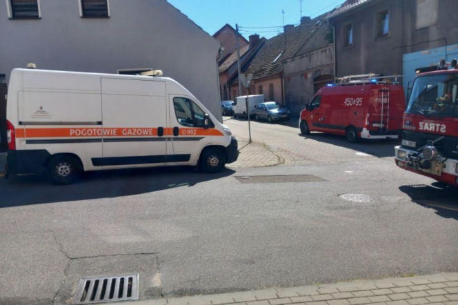 Wybuch butli z gazem w Toszku