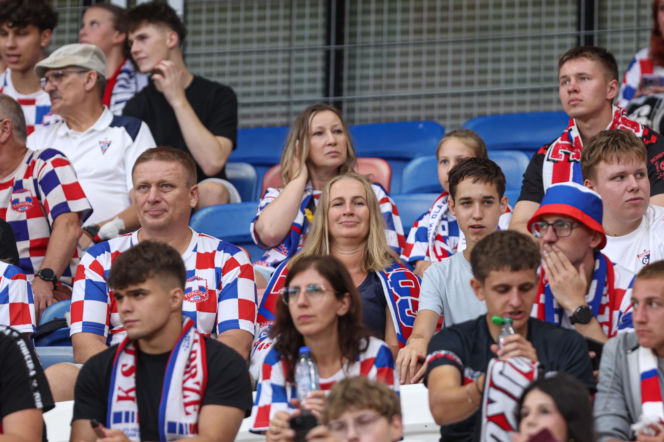 Górnik Zabrze - AS Monaco: Zdjęcia kibiców i zawodników z meczu eliminacji Ligi Konferencji