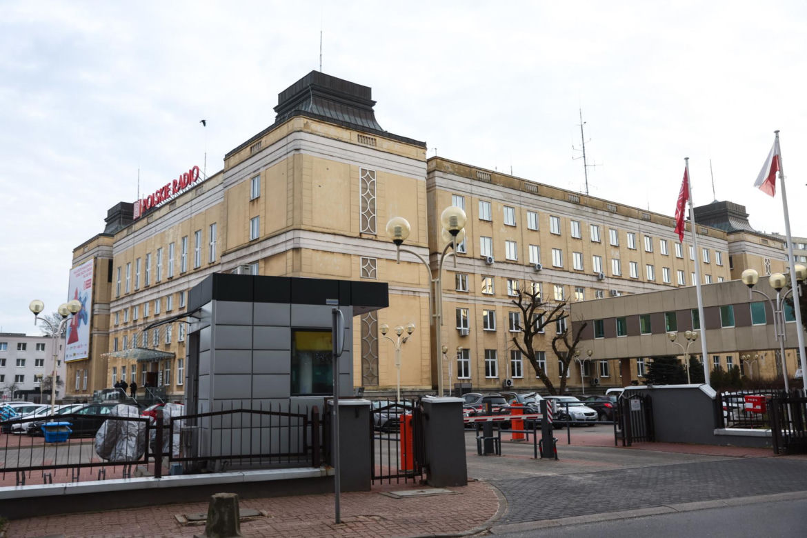 Siedziba Polskiego Radia w Warszawie, w które rozpoczęła się kontrola poselska parlamentarzystów Prawa i Sprawiedliwości