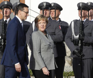 Angela Merkel w Warszawie