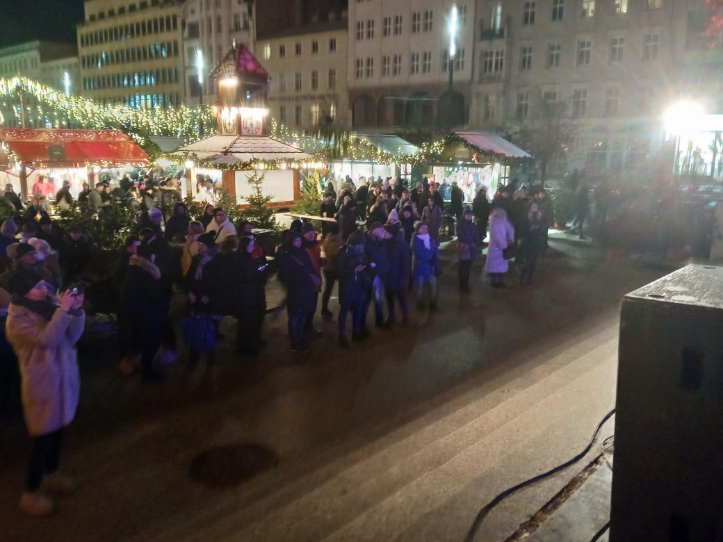 Kolędowanie na Placu Wolności