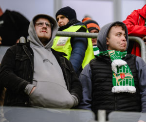 Lechia Gdańsk - Raków Częstochowa; Zdjęcia kibiców z meczu 30. kolejki PKO BP Ekstraklasy