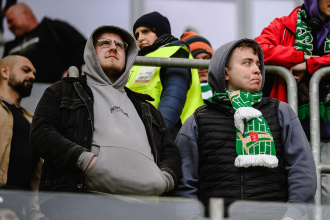 Lechia Gdańsk - Raków Częstochowa; Zdjęcia kibiców z meczu 30. kolejki PKO BP Ekstraklasy