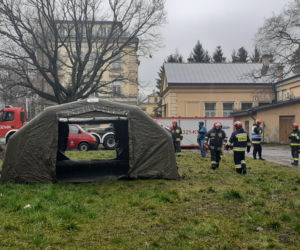 Ćwiczenia koronawirusowe w Przemyślu