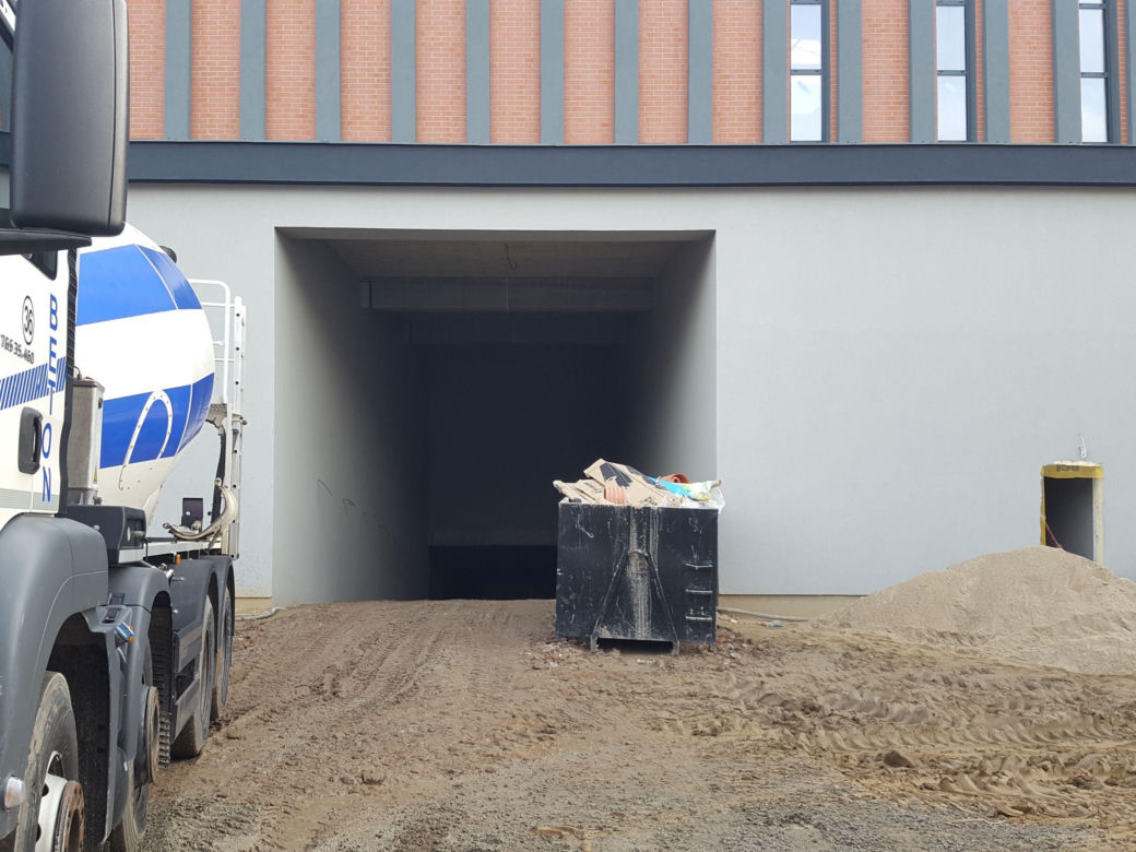 Galeria Goplana w Lesznie od środka. Za nieco ponad 3 miesiące otwarcie