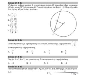 Matura 2016. Matematyka. ARKUSZE CKE