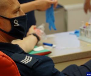 Policjanci z Warmii i Mazur oddają krew