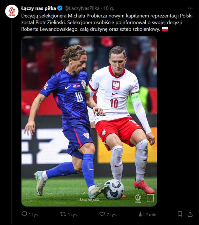 Świat sportu o odejściu Lewandowskiego z kadry