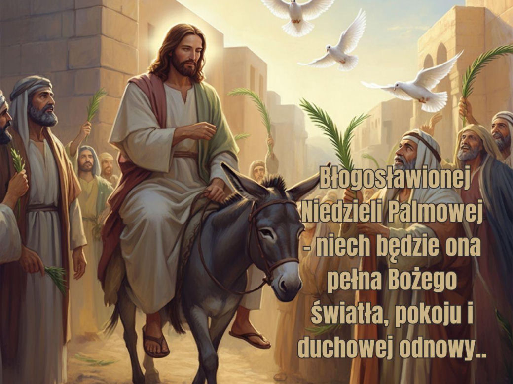 Życzenia i kartki na Niedzielę Palmową