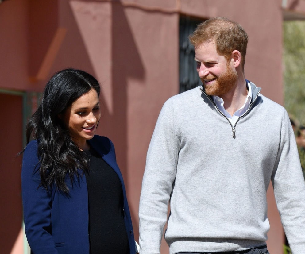 Meghan Markle i książę Harry (24.04.2019)