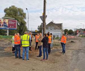 Budowa węzła Granitowa - październik 2020