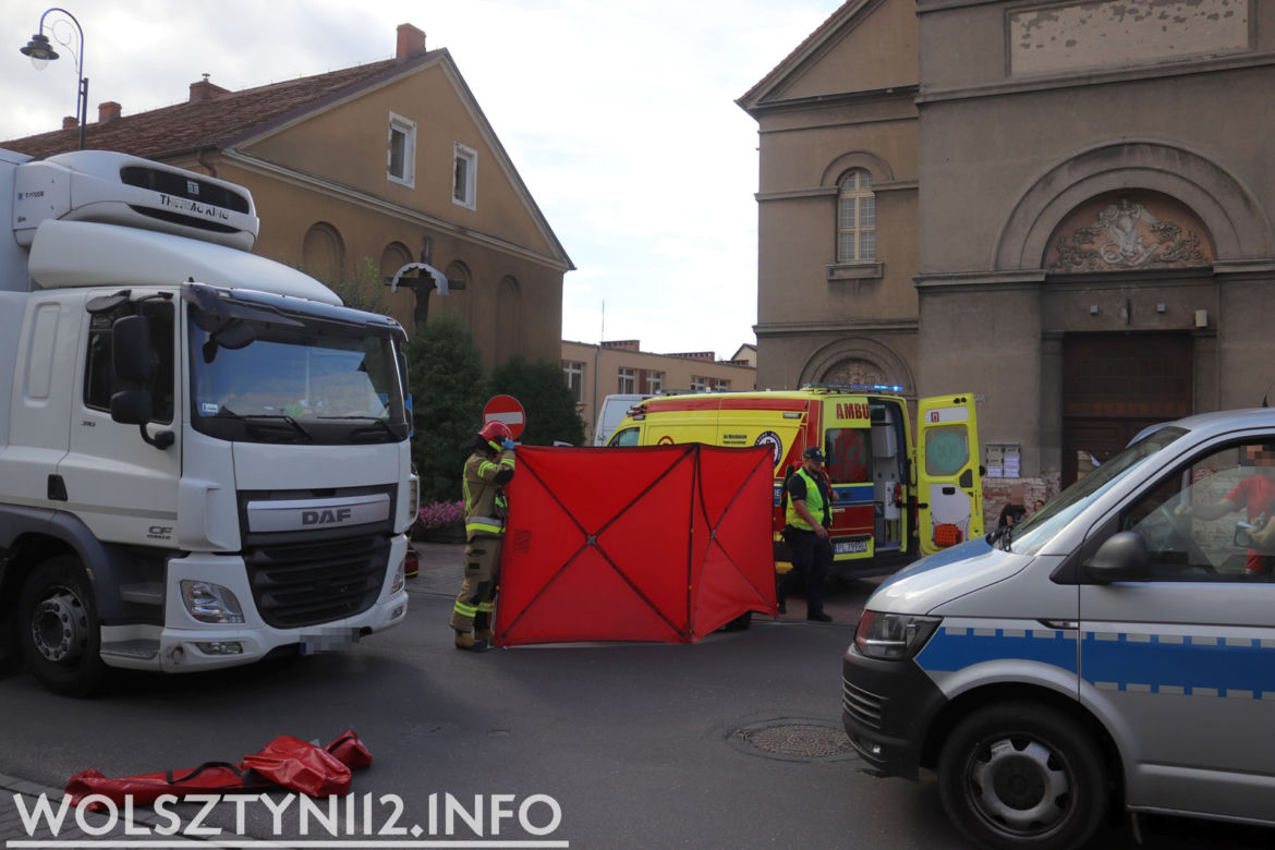 Wolsztyn. Ciężarówka rozjechała 4-latka na oczach matki