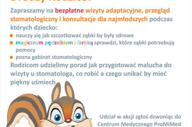 Zdrowe zęby dziecka czyli akcja Zdrowy ząbek w Krakowie